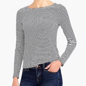 [NEW] J. Crew Long-sleeved Artist Striped Tee